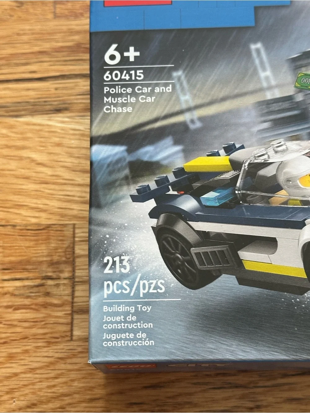 LEGO City Police Car and Muscle Car Chase - Green and White